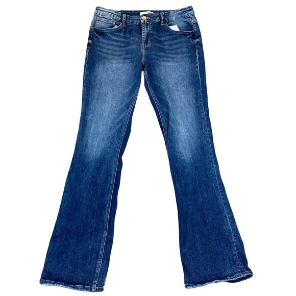 BKE Men's Jeans Size 32x35.5 Payton Mid Rise Bootcut Blue Denim Casual Y2K - Picture 1 of 15